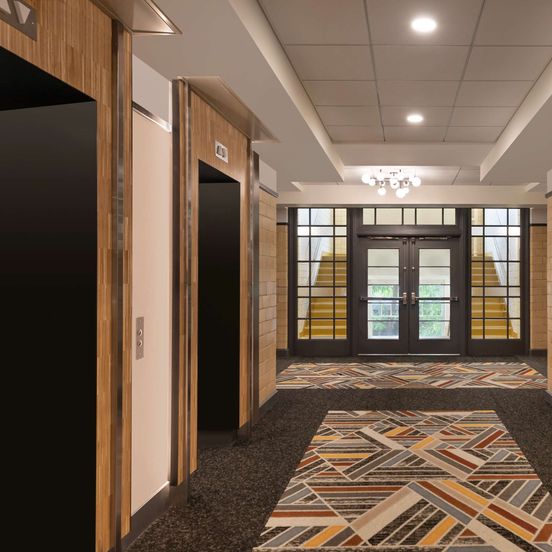 Hallway view of The Slate Denver, Tapestry Collection By Hilton