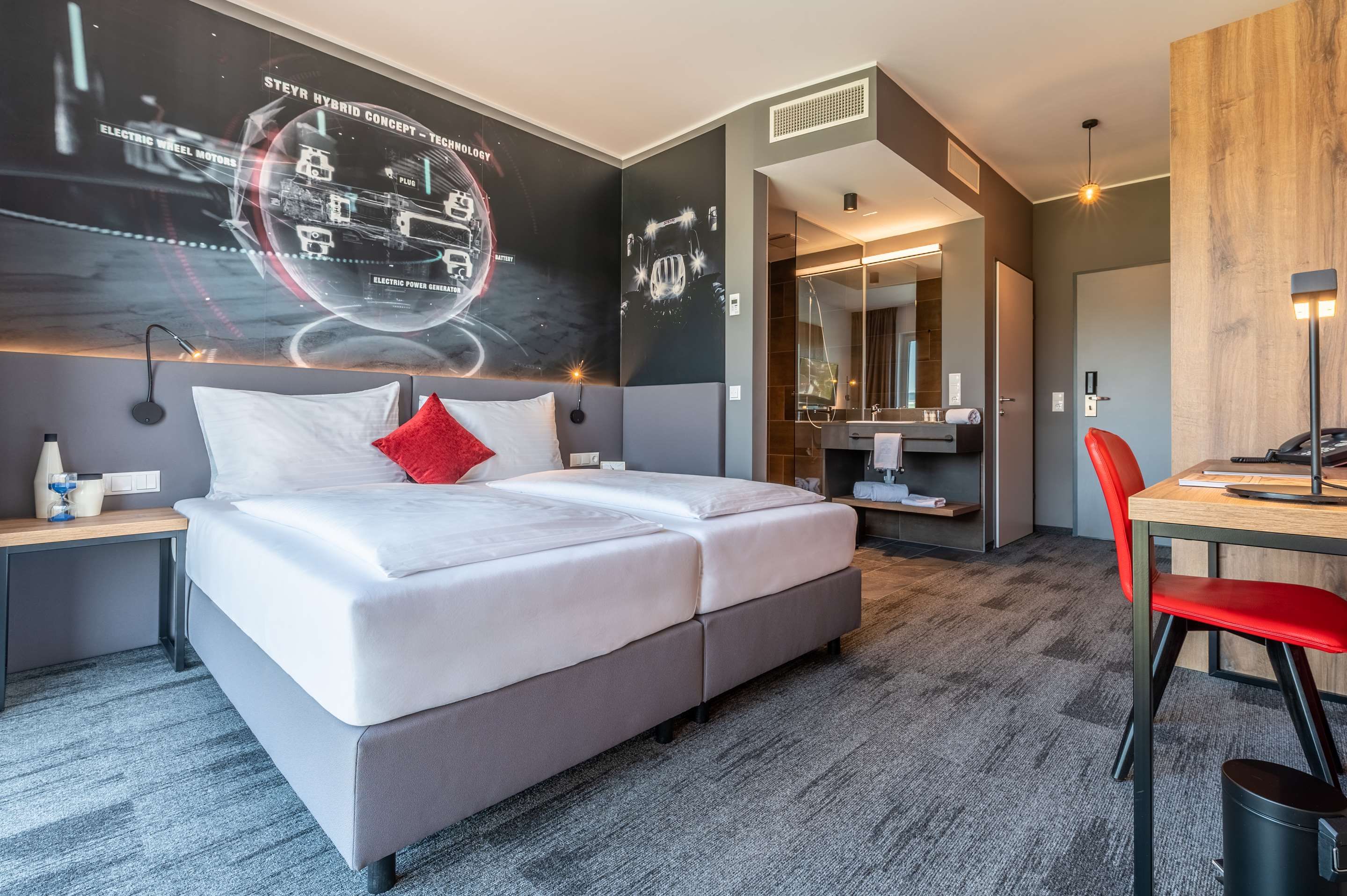 Aiden by Best Western Stadtgut Hotel Steyr - Steyr - Schlafzimmer