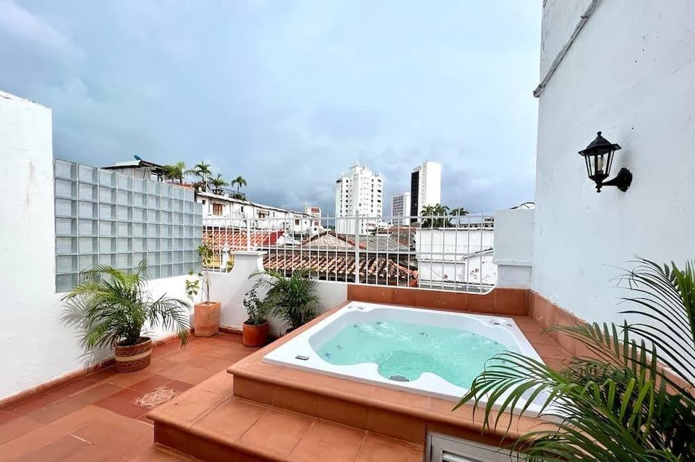 badillo 4 old city jacuzzi AC hot water - קרטחנה דה אינדיאס - מרפסת