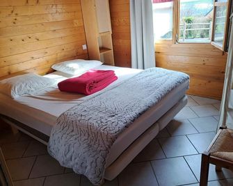 Gites Salères Piscine au sel Chauffée D'avril à Novembre et Spa de Nov-avril - Saint-Flour - Chambre