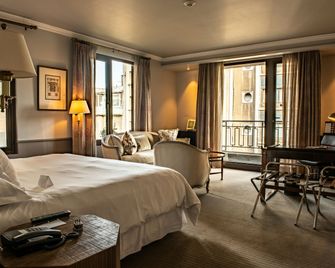 The Singular Santiago Lastarria Hotel - Santiago - Bedroom