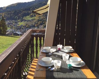 Studio Ski Au Pied Renove, Balcon, Piscine, Parking - Fr-1-598-131 - Les Gets - Балкон