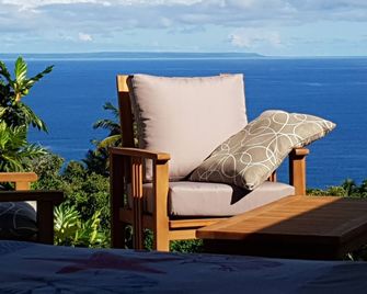 Ti Karèt bungalow with Jacuzzi and panoramic view of Les Saintes - Capesterre-Belle-Eau - Balcon