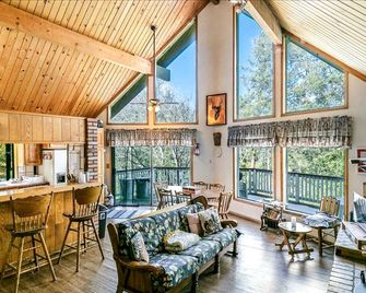 Secluded Mountain Getaway in Lake Arrowhead, CA - Lake Arrowhead - Living room