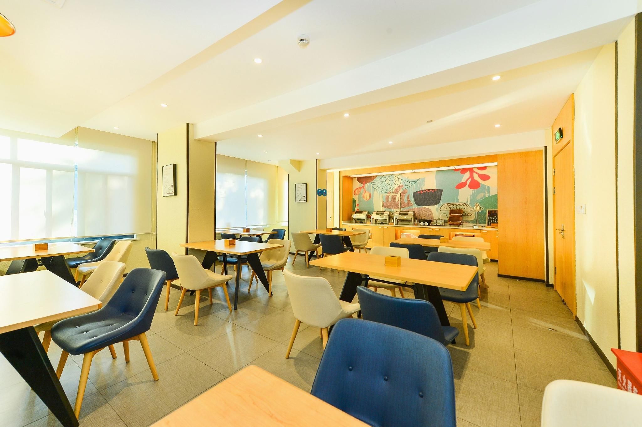 Hanting Hotel Shanghai Changjiang Nan Road Metro Station - شنغهاي - مطعم