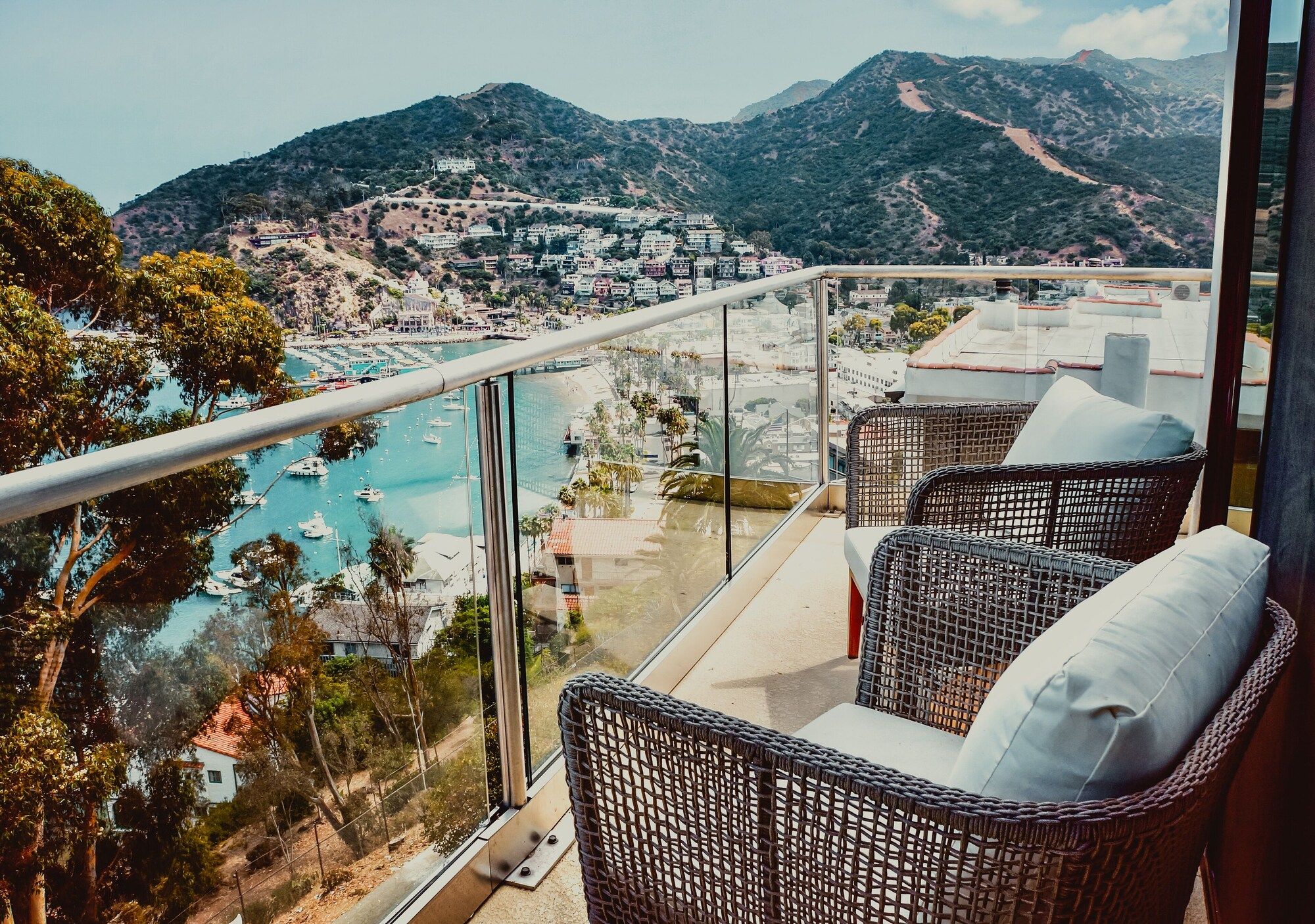 زين جراي بويبلو هوتل - افالون (كاليفورنيا) - شرفة