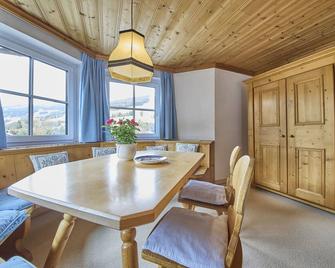 Appartements Bernhofer - Saalbach - Essbereich