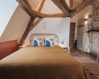 Les Cabottes - La Rochepot - Schlafzimmer