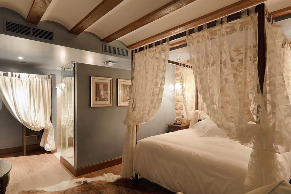 Hospederia de los Parajes - Laguardia - Schlafzimmer