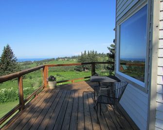 Custom Built Home W/ Amazing Views Of Kachemak Bay - Homer - Balkon