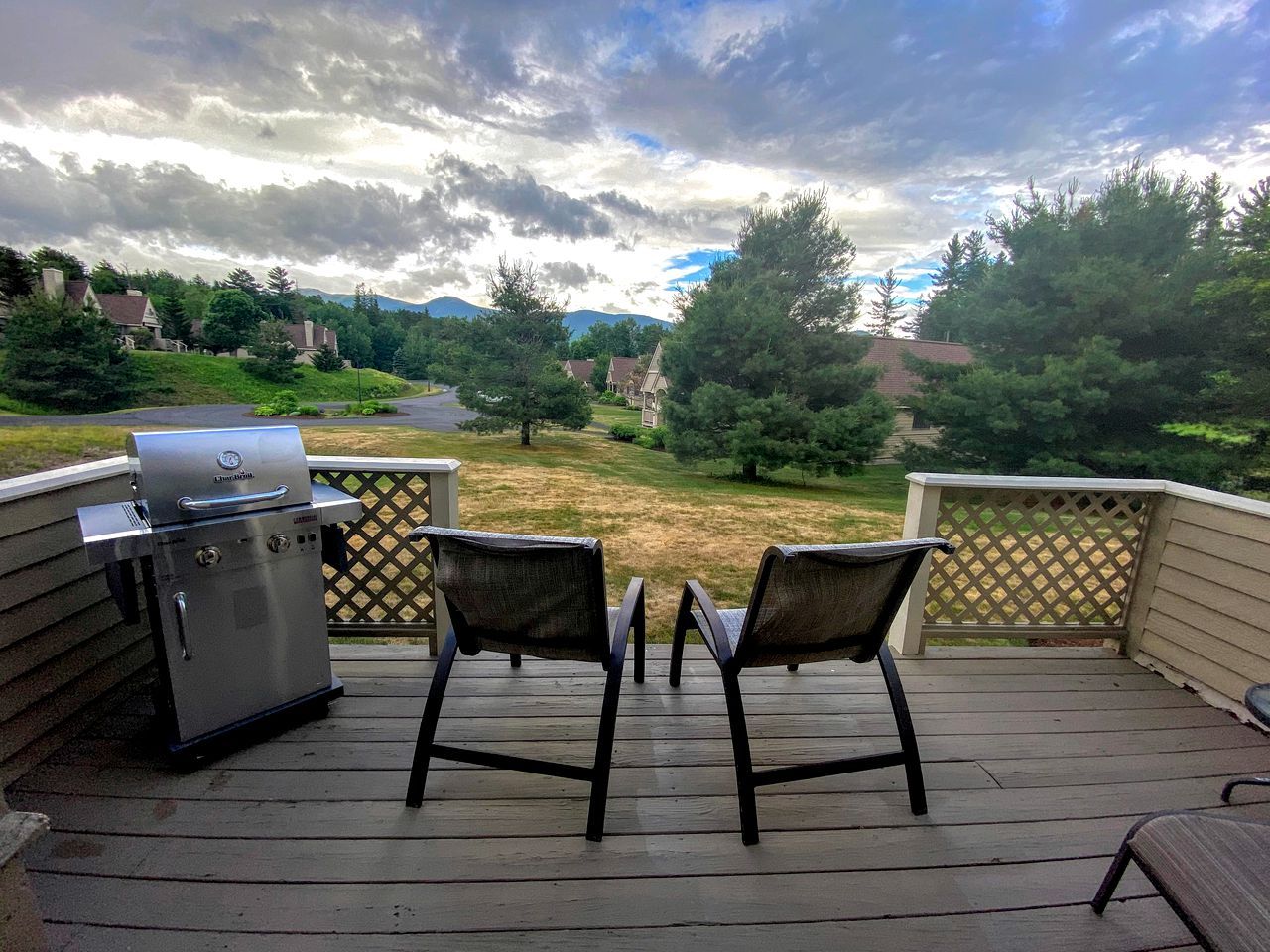 ٕي 5 رينو فتد هوم أون جولف كورس إن بريتون وو ويهس - كارول (نيو هامبشير) - شرفة