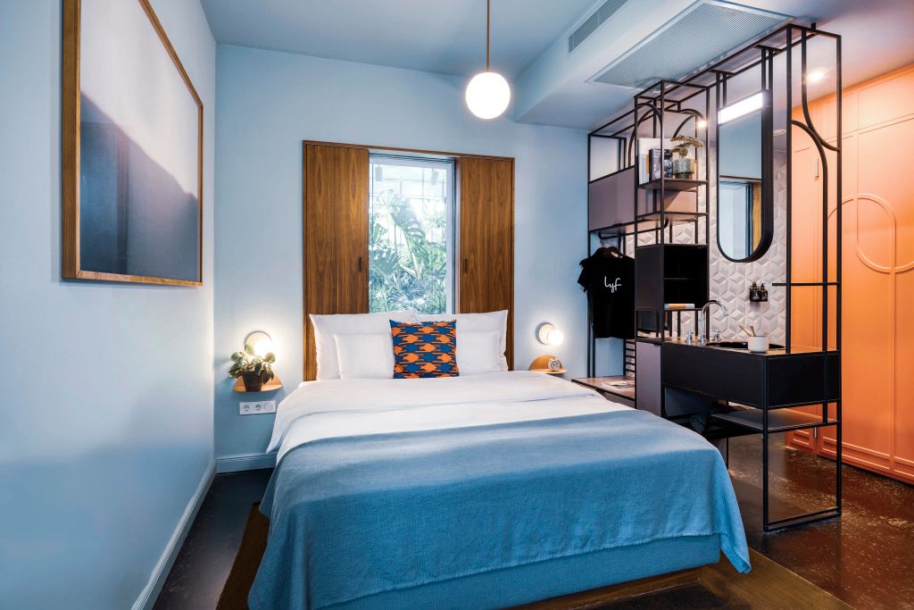 4لي ف يست فرانكفورت - فرانكفورت ام ماين - غرفة نوم