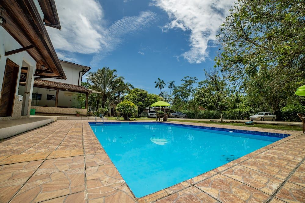 Pousada Cantinho do Sossego localizada do lado Norte de Paraty próxima as Praias de Sao Gonçalo São Gonçalinho Aldeia dos Pataxós Cachoeira do Crepusculo Ilha do Pelad e muito mais - Paraty - Havuz