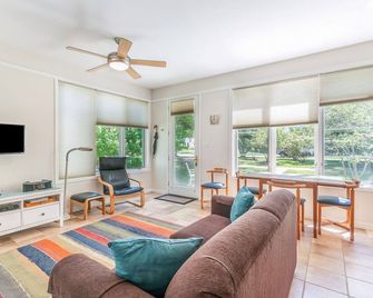 Sleepy Hollow Beach Resort introduces Cottage 4A - South Haven - Living room