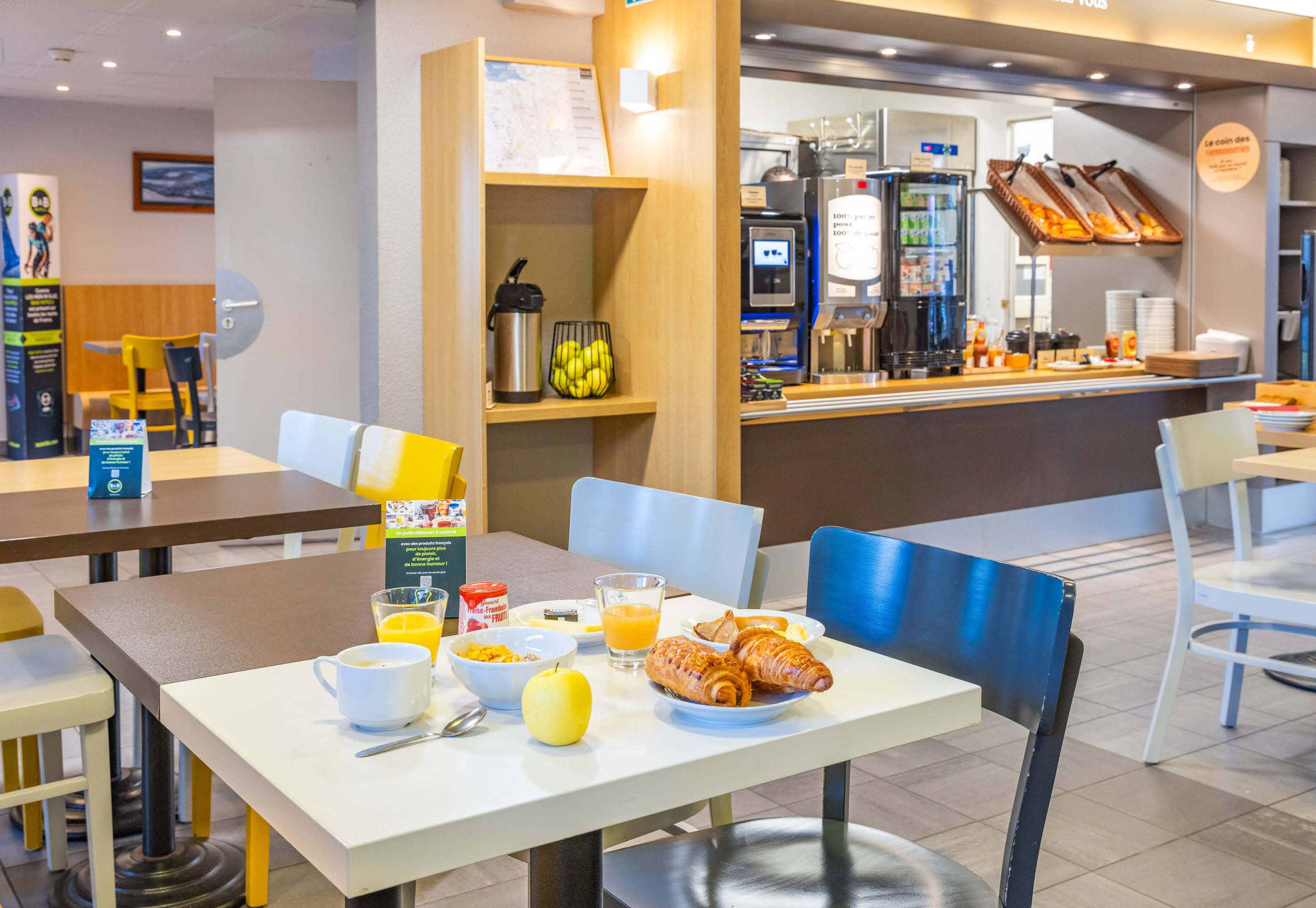 بي آند بي هوتل سان مالو سنتر - سان مالو - مطعم