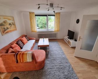 Gemütliches Ferienhaus mit Terrasse - Mosbach - Wohnzimmer