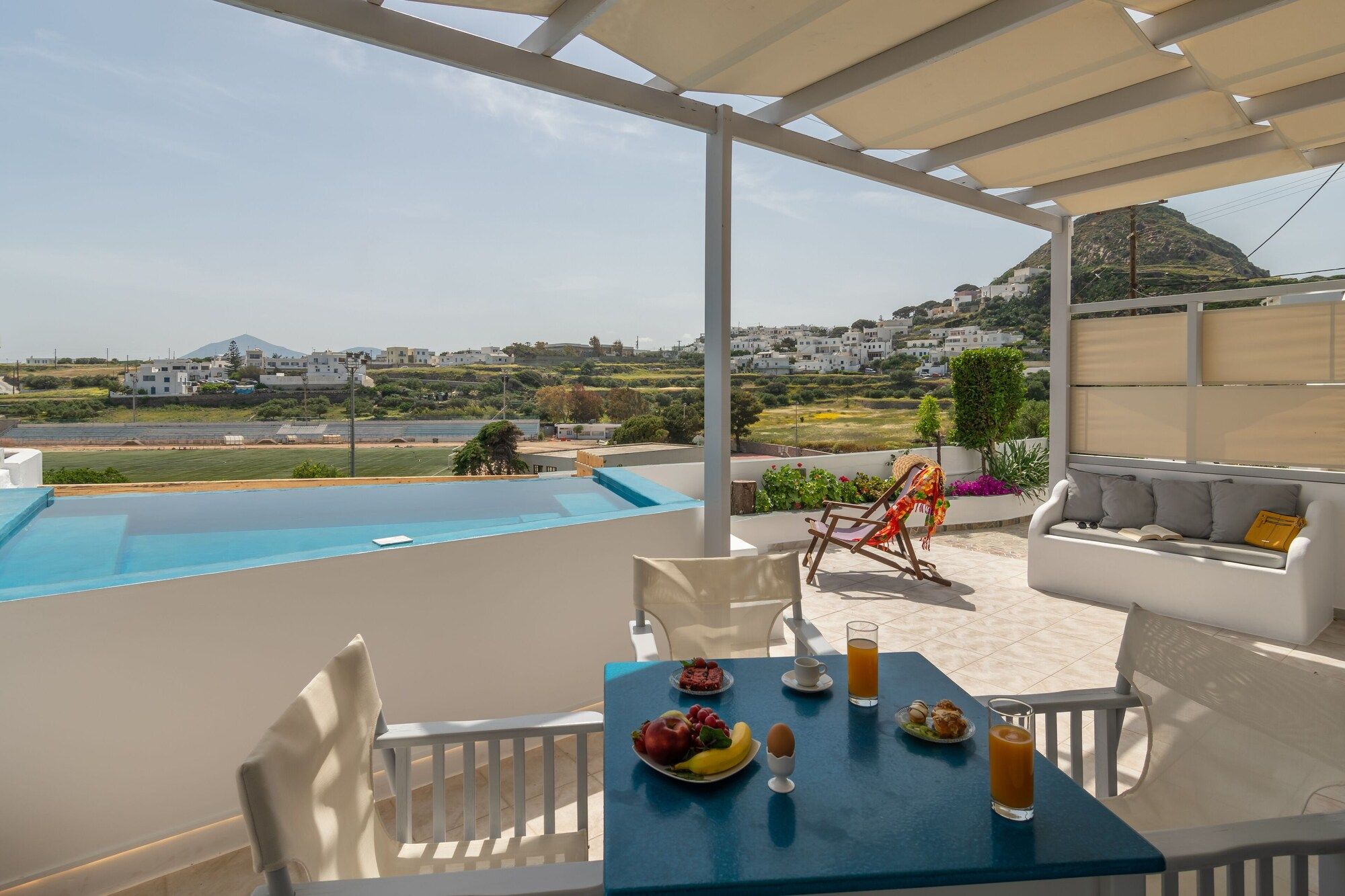 فيفير هاوسز - Plaka - شرفة