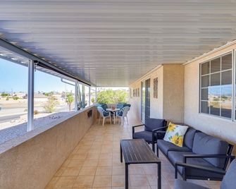 3 Mi to Water: Lake Havasu City Family Home! - Lake Havasu City - Balcony