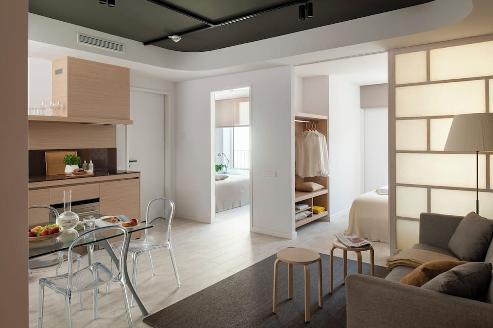 Eric Vökel Boutique Apartments - Hamburg Suites - Hamburg - Wohnzimmer