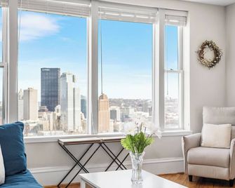 Breathtaking views of Pittsburgh from Mt. Washington! Rooftop deck + parking! - Pittsburgh - Sala de estar