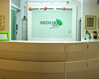 Midori Inn - Davao City - Rezeption
