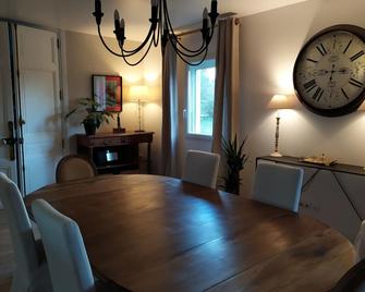 La Halte aux Oiseaux - Brissac-Quincé - Salle à manger