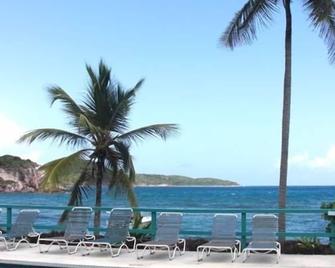 This gorgeous studio on the Oceanfront is perfect for couples! - Saint Thomas Island - Beach