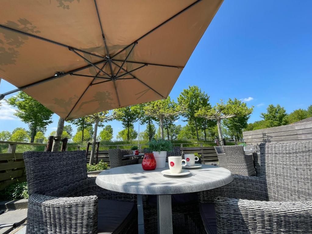 هوتل ميدلبورج - ميدلبرغ - شرفة مرصوفة