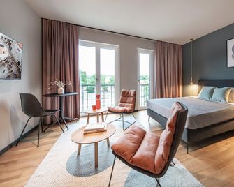 ipartment Braunschweig @HOME by Best Western - Braunschweig - Yatak Odası