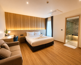 โรงแรมสาครบุรีโคซี่(Sakhonburi Cozy Hotel) - Samut Sakhon - Habitación