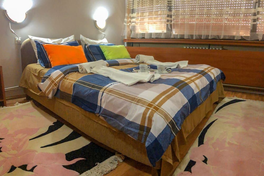 Hotel Square Skopje Macedonia - סקופיה - חדר שינה