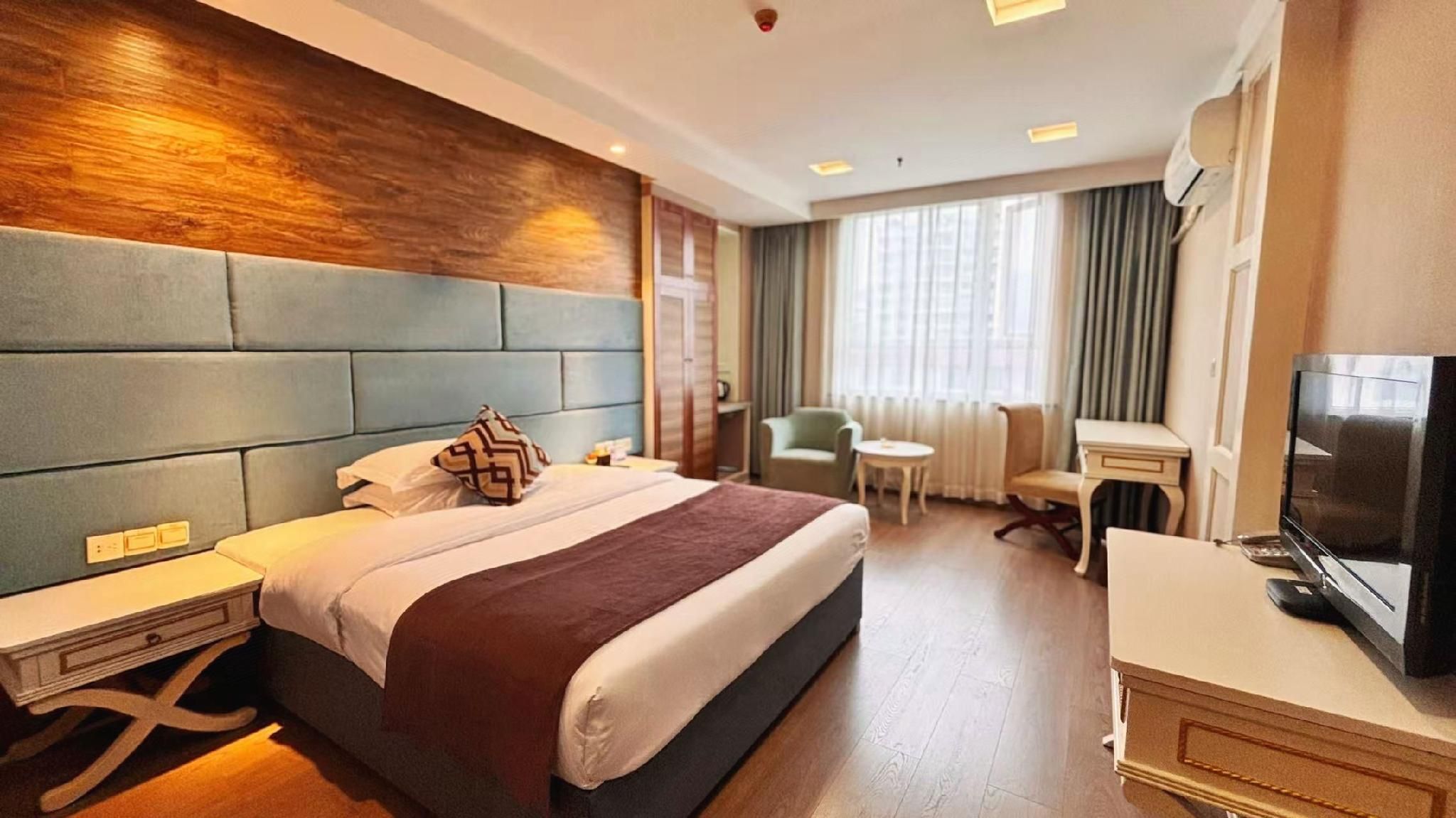 Jinye Jingsheng Hotel (Leshan High-speed Railway Station Jiaxing Road Food Street) - Leshan - Camera da letto