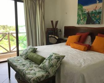 Cozy two bedroom apartment 50m from the beach - Chicxulub Puerto - Habitación