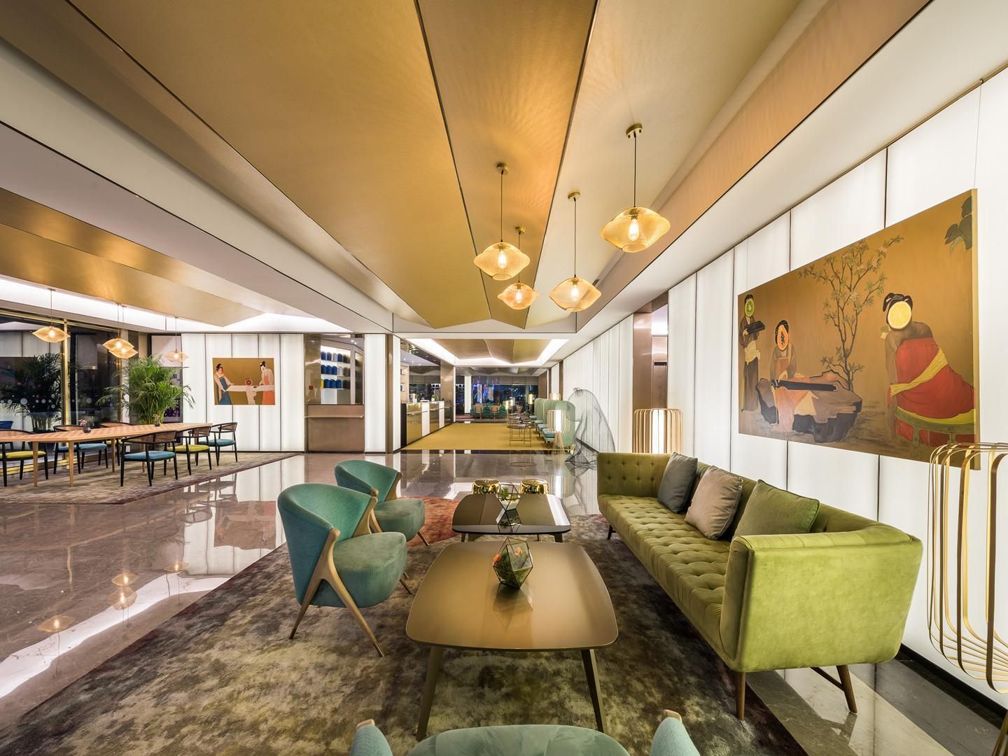 Manxin Hotel Nanjing Confucius Temple - نانجينغ - ردهة