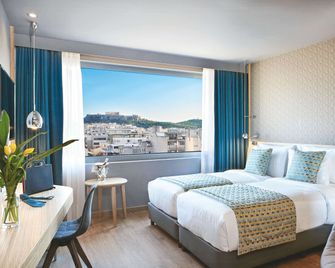 Wyndham Grand Athens - אתונה - חדר שינה