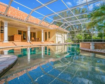 Exceptional Custom Mediterranean - Tampa - Piscina