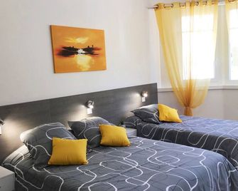Appartement Le Solea 100m2 climatisé parking proche Sanctuaires - Lourdes - Bedroom