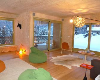 Chalet Cordon / Combloux / Megève, extraordinary view of Mt-Blanc - Cordon - Salon