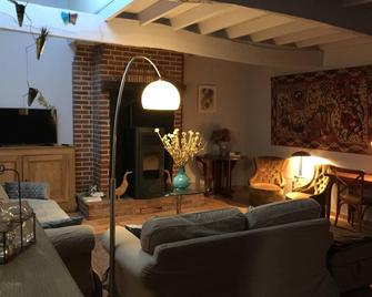 Cottage d Hamicourt - Tours-en-Vimeu - Sala de estar