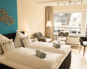 Das Frühstückshotel Büsum - בוסום - חדר שינה