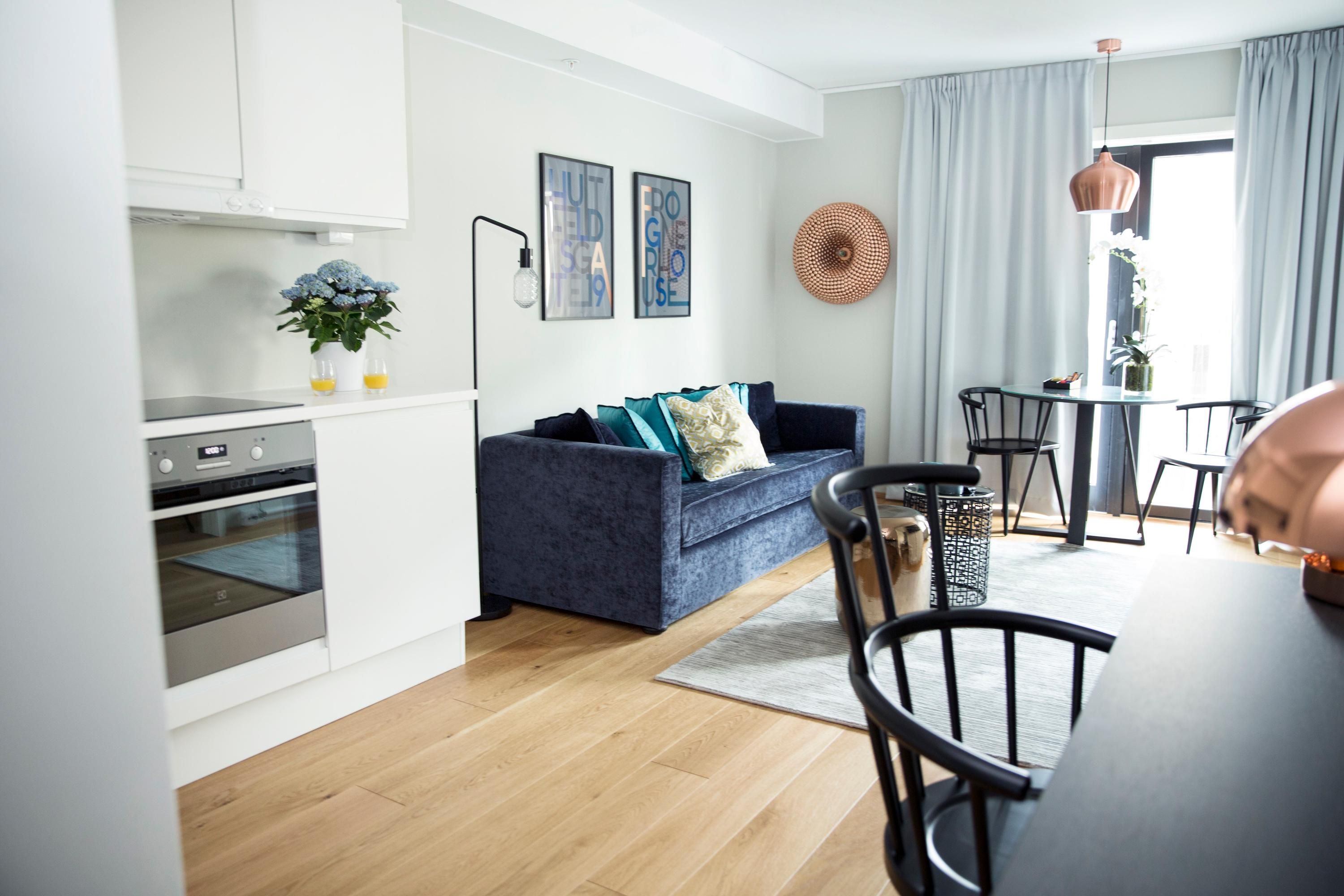 Frogner House - Vika - أوسلو - غرفة معيشة