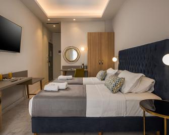Plaza 1866 Superior City Rooms - Chania - Slaapkamer