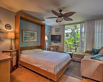 Kailua Studio w/ Pool Access & Garden Views! - Kailua-Kona - Soverom