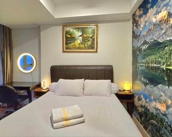 Sea View with Bridge @Gold Coast 1BR at 33rd - Jakarta - Quarto