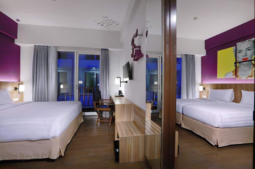 Fame Hotel Sunset Road - Denpasar - Bedroom