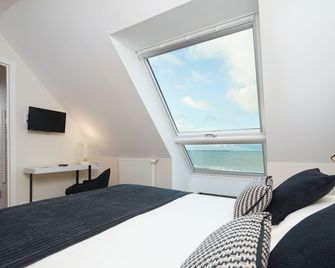 Les Chants d'Ailes - Hôtel Face Mer - La Turballe - Ložnice