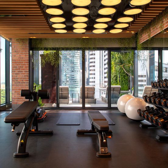Gym view of Hotel Indigo Kuala Lumpur on the Park, an IHG Hotel