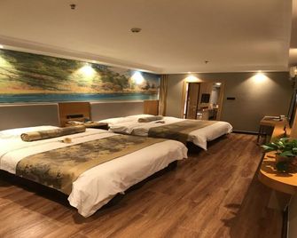 Greentree Inn Jiangyin Zhouzhuang Shiji Avenue Business Hotel - Wuxi - Bedroom