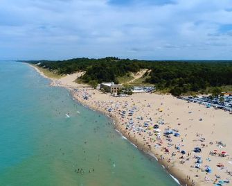 Private Downtown Apt, King Bed, Jet Bath, Fireplace, Grill, near Indiana Dunes - Chesterton - Pláž