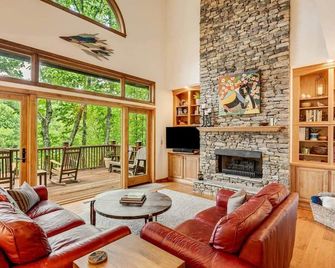 River Ridge Retreat - Sapphire - Sala de estar